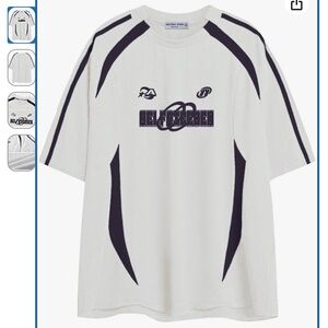 Aelfric Eden White and Black Graphic Tee